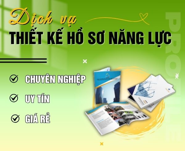 Công ty thiết kế hồ sơ năng lực Điện Biên