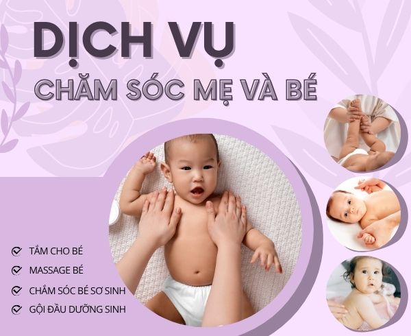 Chăm sóc bé sơ sinh Hòa Khánh chuyên nghiệp