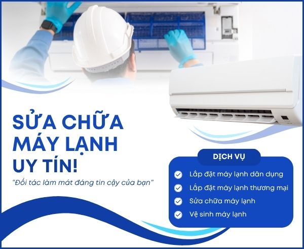 Dịch vụ sửa máy lạnh Điện Biên uy tín