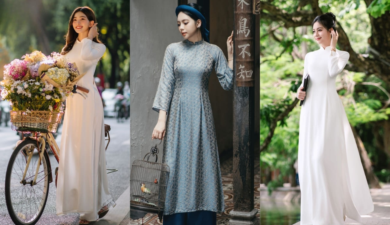 Thuê áo dài truyền thống Sơn Trà Đà Nẵng giá rẻ
